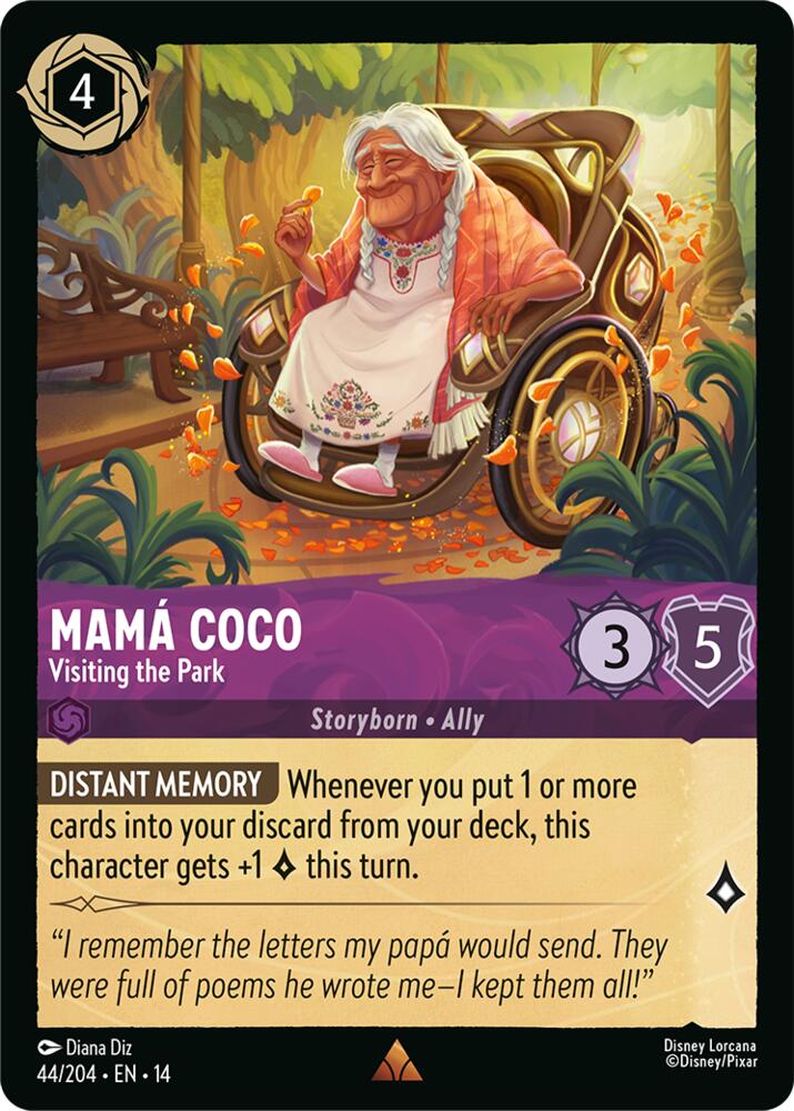 Lorcana - Mama Coco - Visiting the Park - Hyperia City (14)