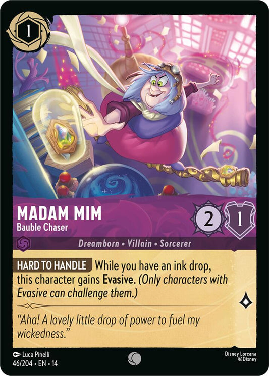 Lorcana - Madam Mim - Bauble Chaser - Hyperia City (14)