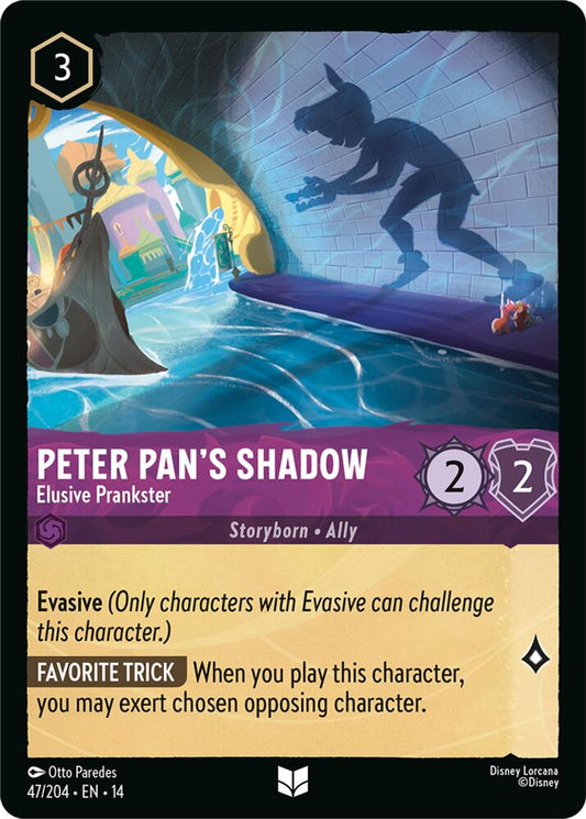 Lorcana - Peter Pan's Shadow - Elusive Prankster - Hyperia City (14)