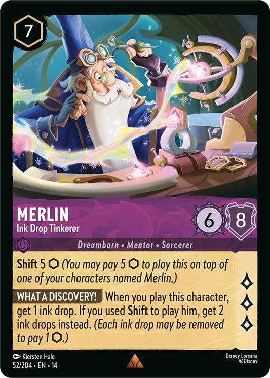 Lorcana - Merlin - Ink Drop Tinkerer - Hyperia City (14)