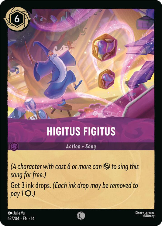 Lorcana - Higitus Figitus - Hyperia City (14) Cold Foil