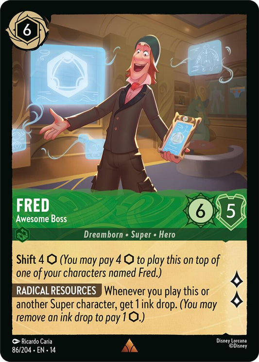 Lorcana - Fred - Awesome Boss - Hyperia City (14)