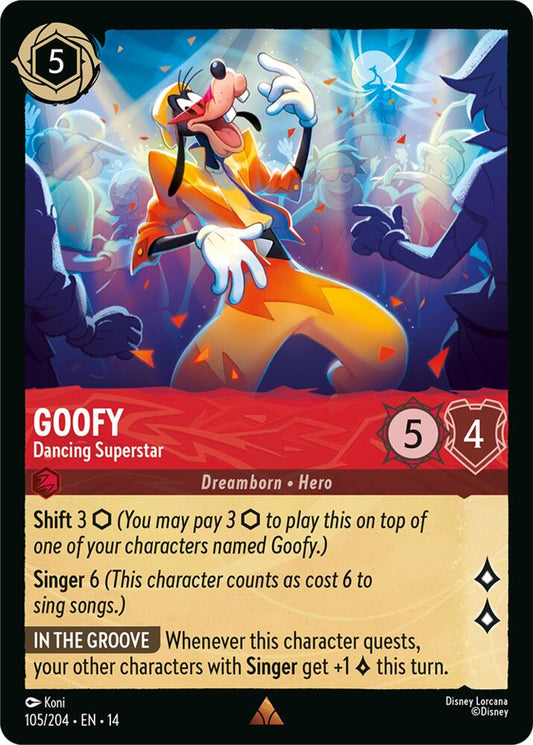Lorcana - Goofy - Dancing Superstar - Hyperia City (14)