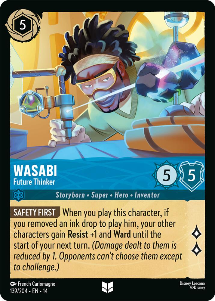Lorcana - Wasabi - Future Thinker - Hyperia City (14)
