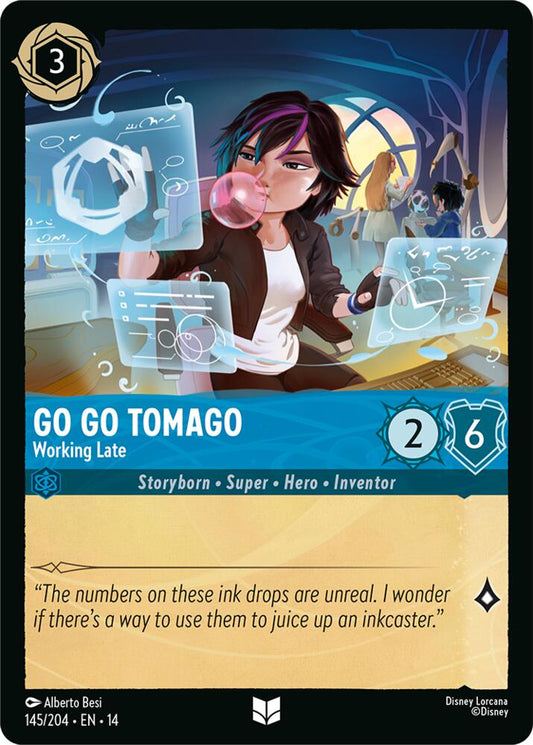 Lorcana - Go Go Tomago - Working Late - Hyperia City (14)