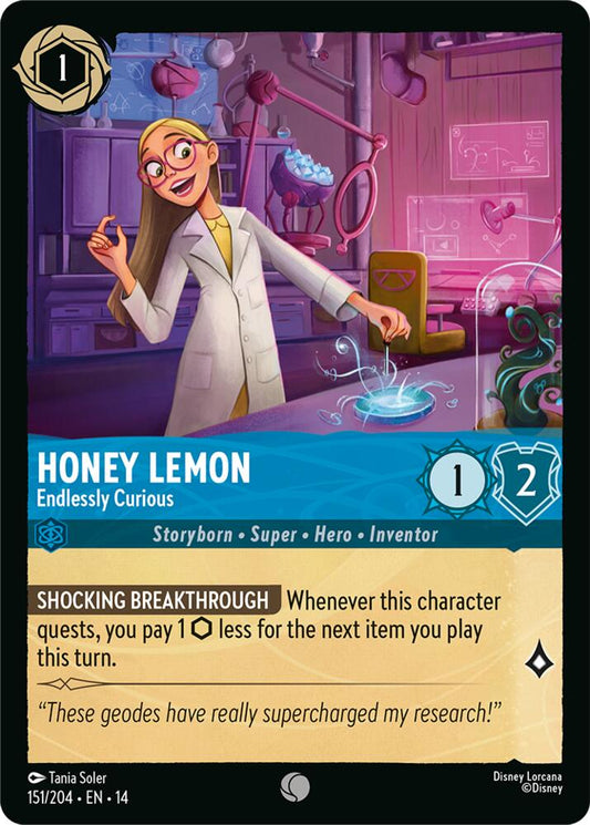Lorcana - Honey Lemon - Endlessly Curious - Hyperia City (14)
