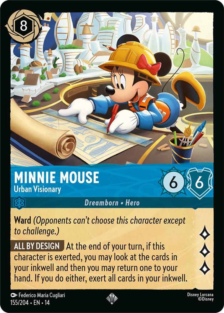 Lorcana - Minnie Mouse - Urban Visionary - Hyperia City (14)