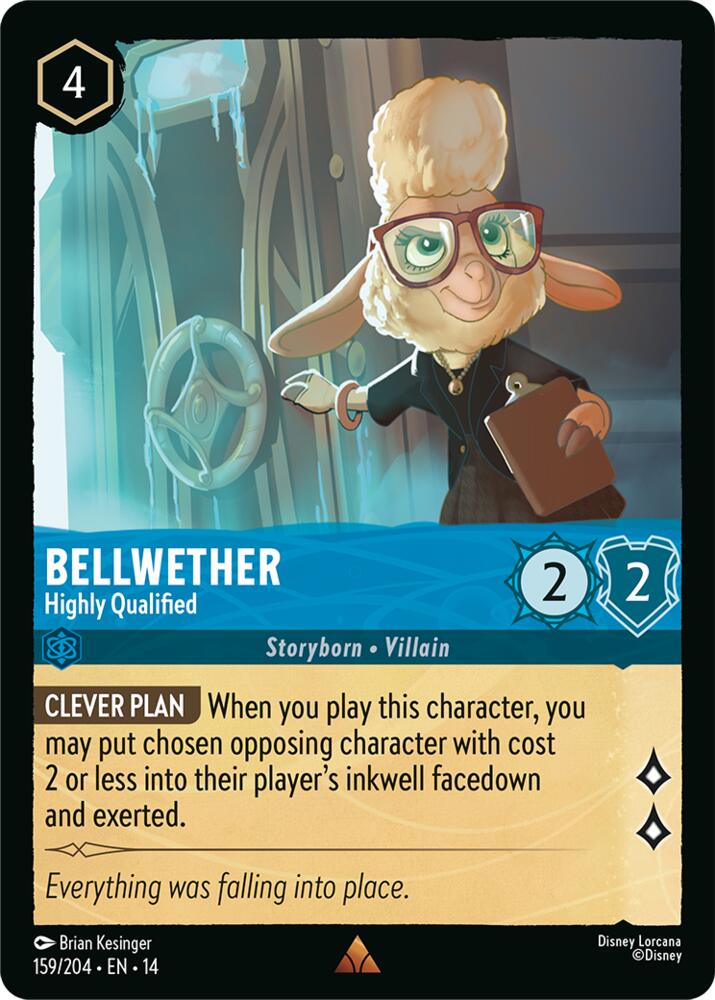Lorcana - Bellwether - Highly Qualified - Hyperia City (14)