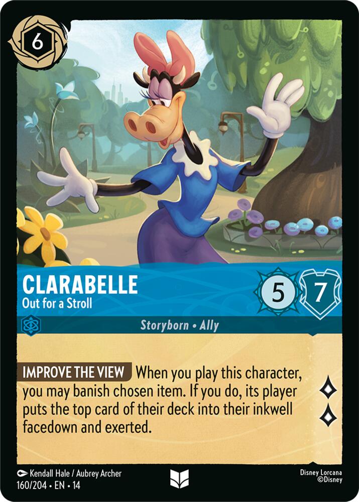 Lorcana - Clarabelle - Out for a Stroll - Hyperia City (14)