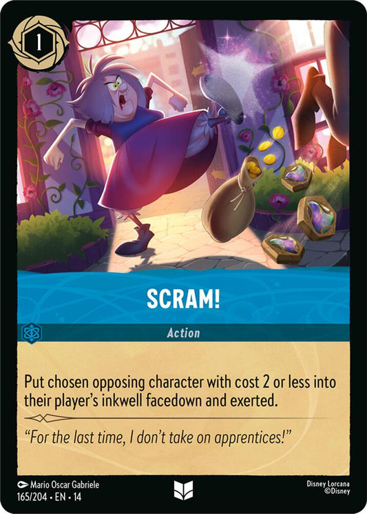 Lorcana - Scram! - Hyperia City (14)