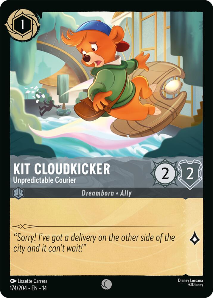 Lorcana - Kit Cloudkicker - Unpredictable Courier - Hyperia City (14)