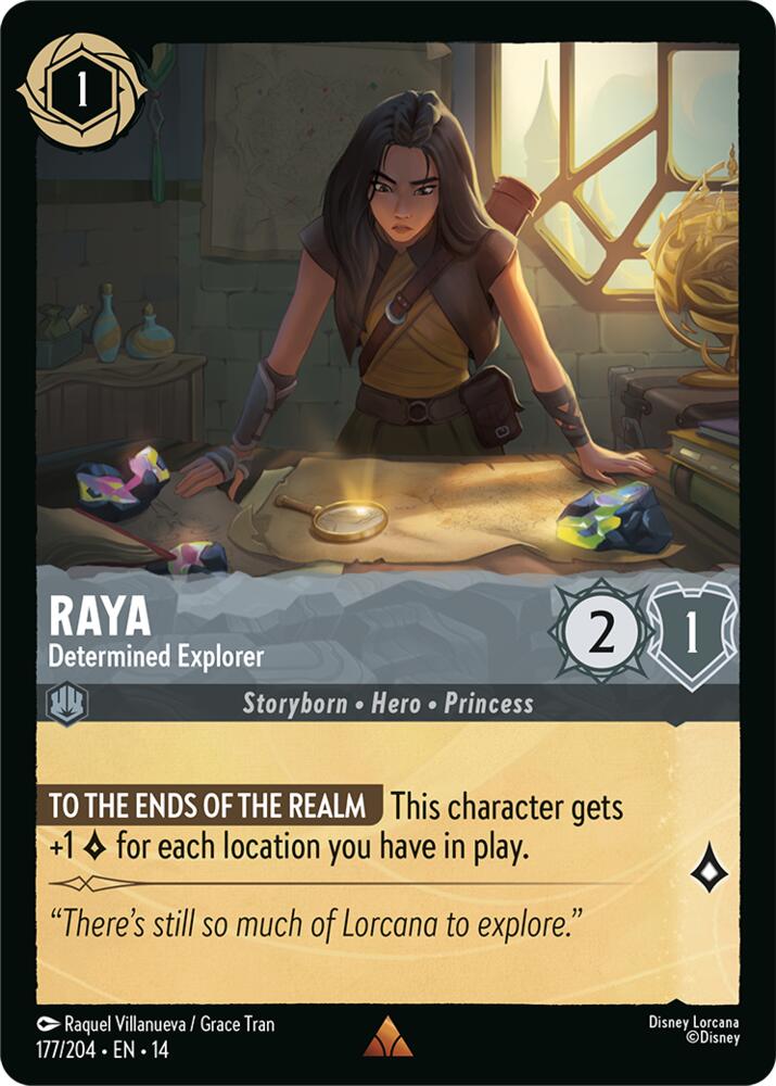 Lorcana - Raya - Determined Explorer - Hyperia City (14)