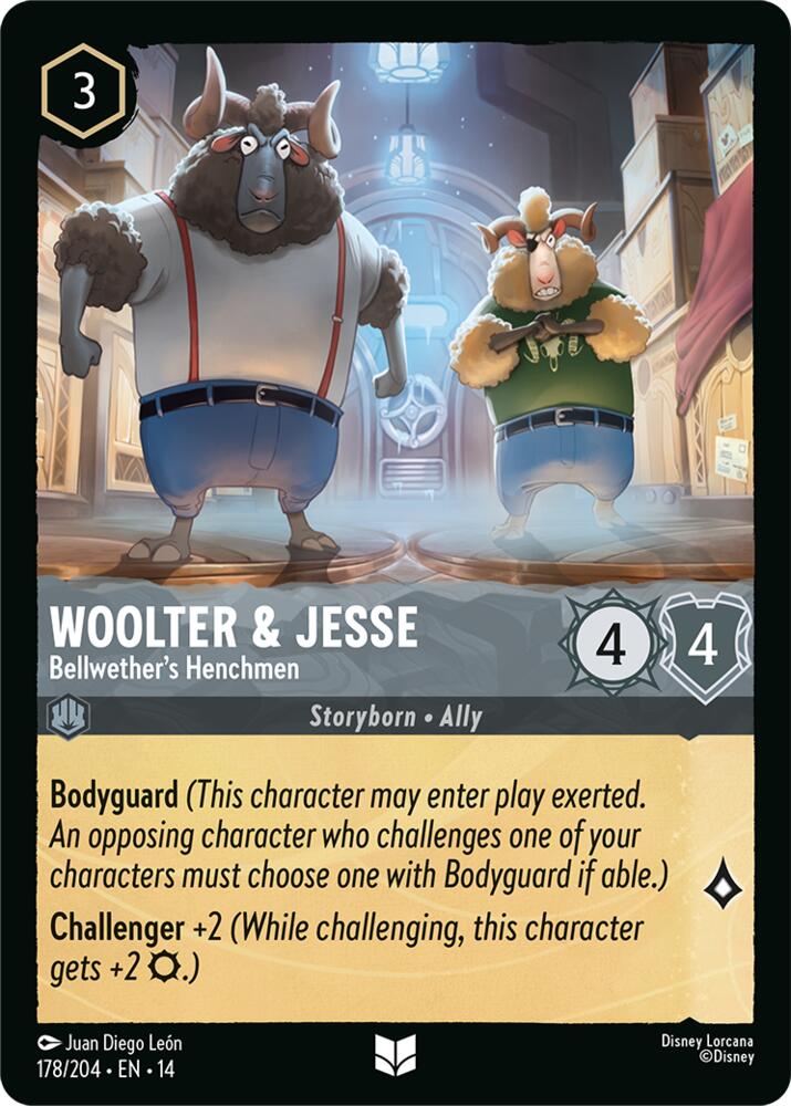Lorcana - Woolter & Jesse - Bellwether's Henchmen - Hyperia City (14)