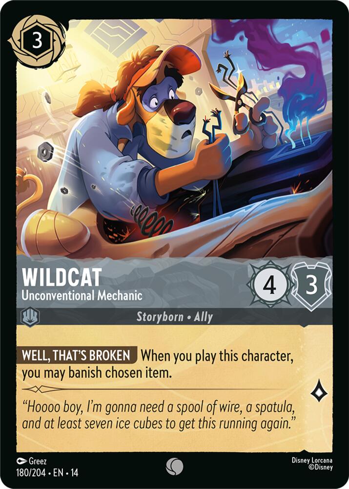 Lorcana - Wildcat - Unconventional Mechanic - Hyperia City (14)