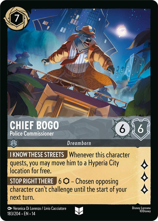 Lorcana - Chief Bogo - Police Commissioner - Hyperia City (14)