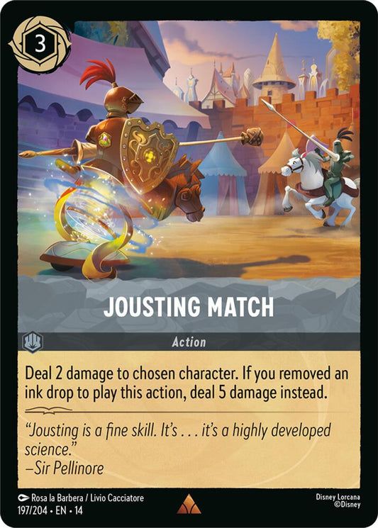 Lorcana - Jousting Match - Hyperia City (14) Cold Foil