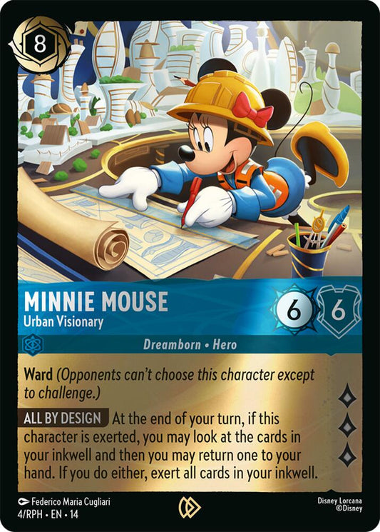 Lorcana - Minnie Mouse - Urban Visionary - Disney Lorcana Promo Cards (DLPC)