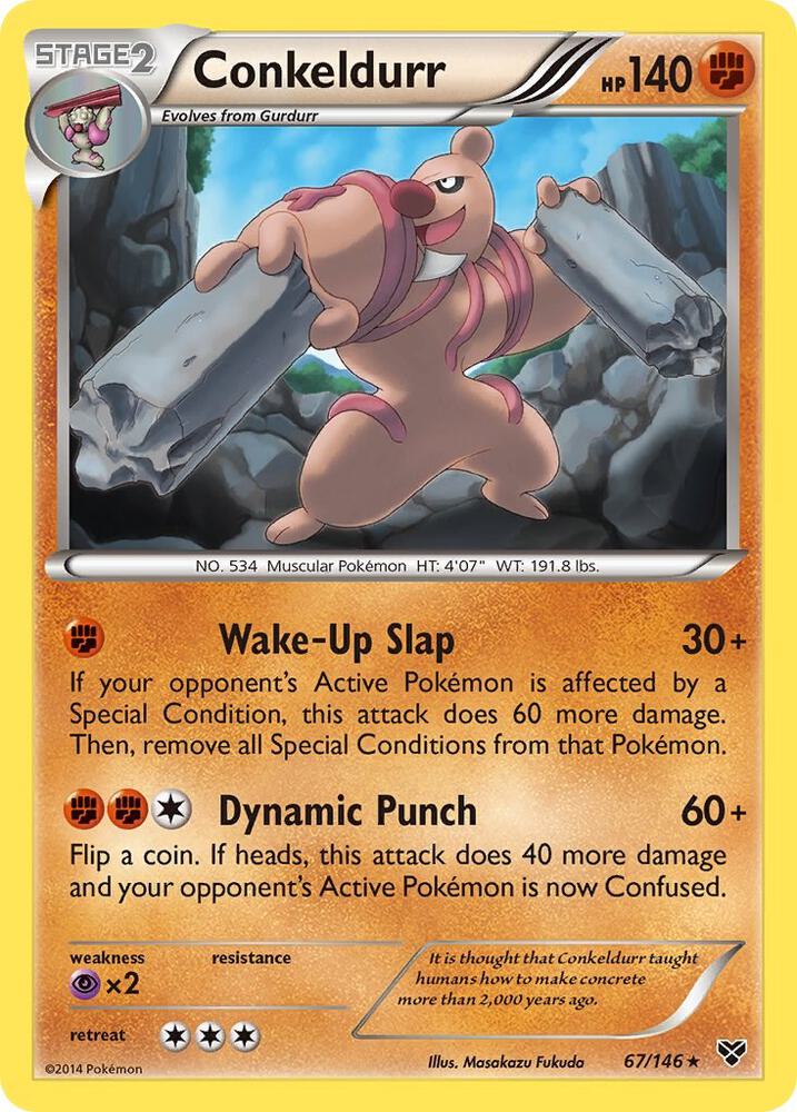 Pokemon - Conkeldurr - XY Base Set (XY)