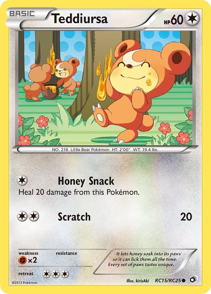 Pokemon - Teddiursa - Legendary Treasures: Radiant Collection (LTR)