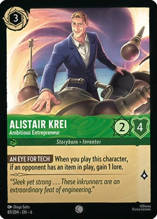 Lorcana - Alistair Krei - Ambitious Entrepreneur - Azurite Sea (6)