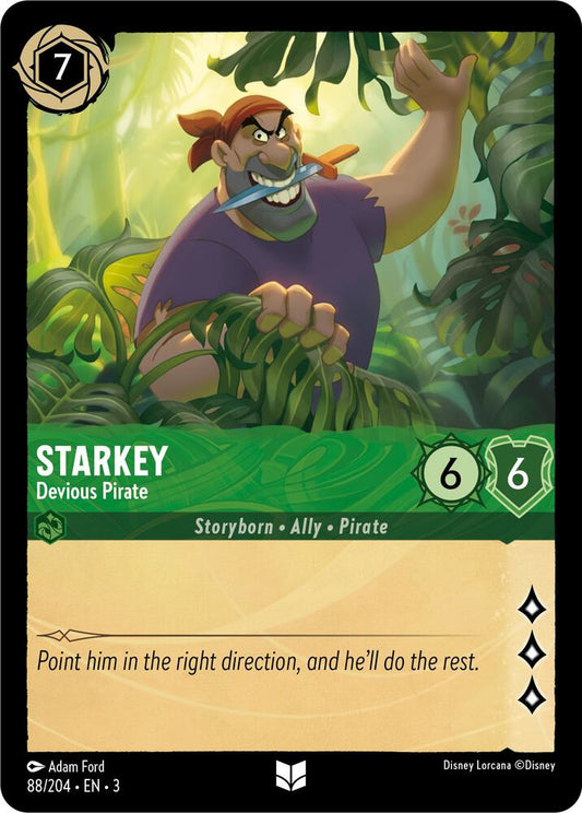 Lorcana - Starkey - Devious Pirate - Into the Inklands (3)
