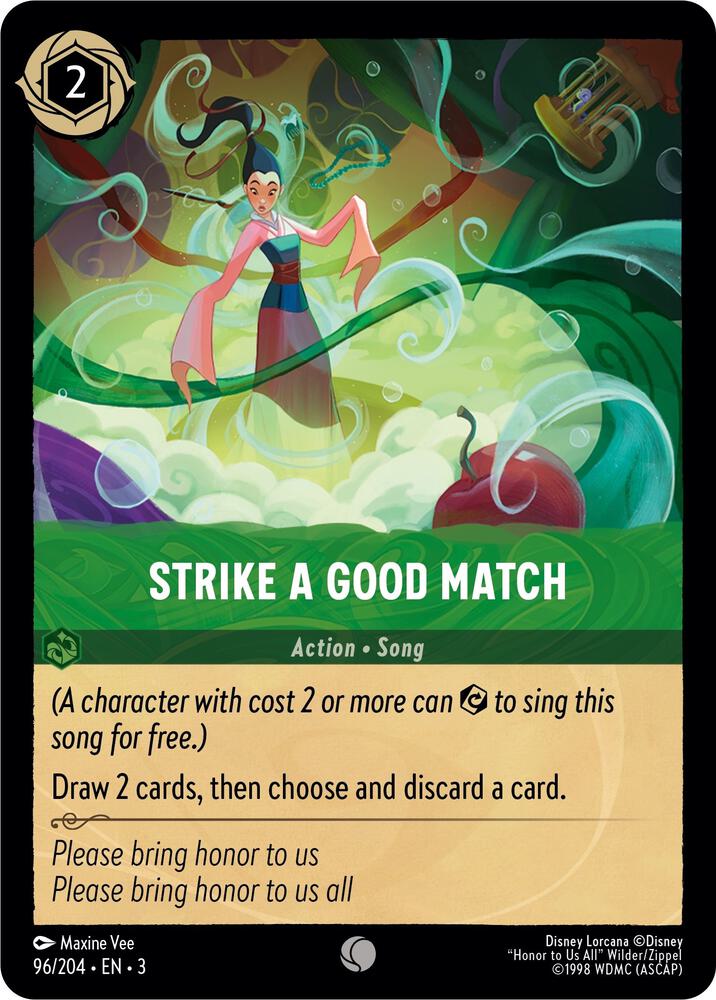 Lorcana - Strike a Good Match - Into the Inklands (3)