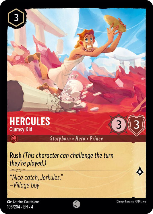 Lorcana - Hercules - Clumsy Kid - Ursula's Return (4)