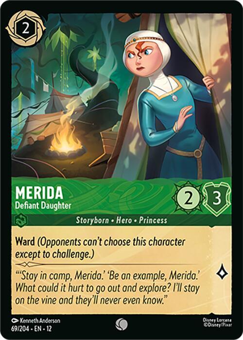 Lorcana - Merida - Defiant Daughter - Wilds Unknown (12)