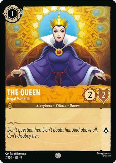 Lorcana - The Queen - Regal Monarch - Fabled (9)