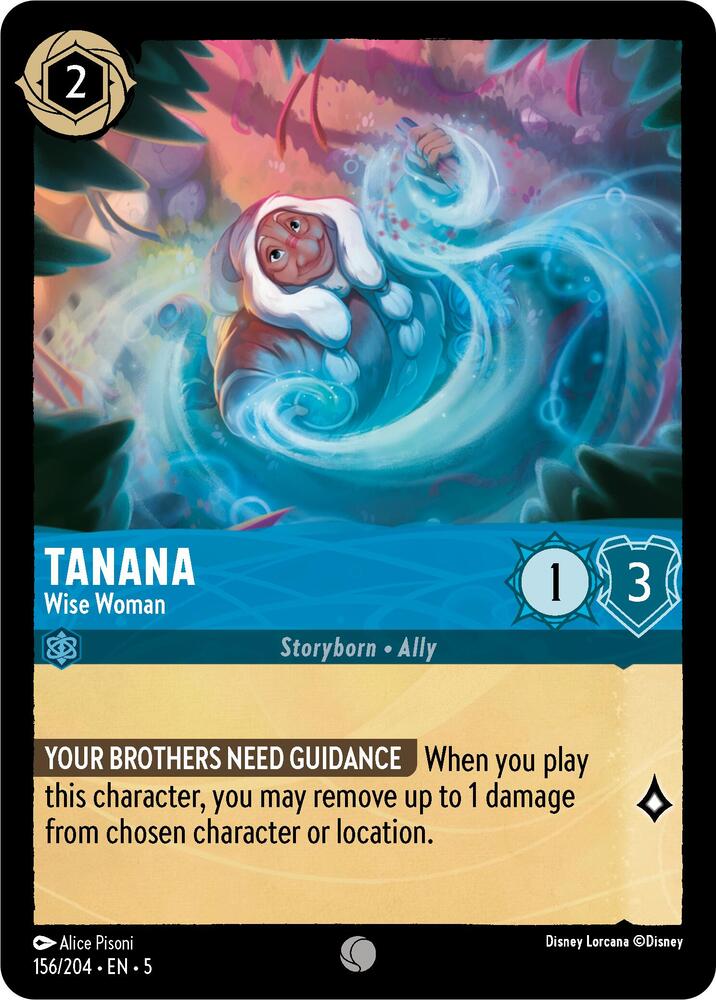 Lorcana - Tanana - Wise Woman - Shimmering Skies (5)