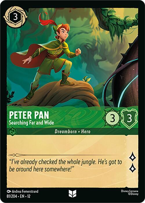 Lorcana - Peter Pan - Searching Far and Wide - Wilds Unknown (12)