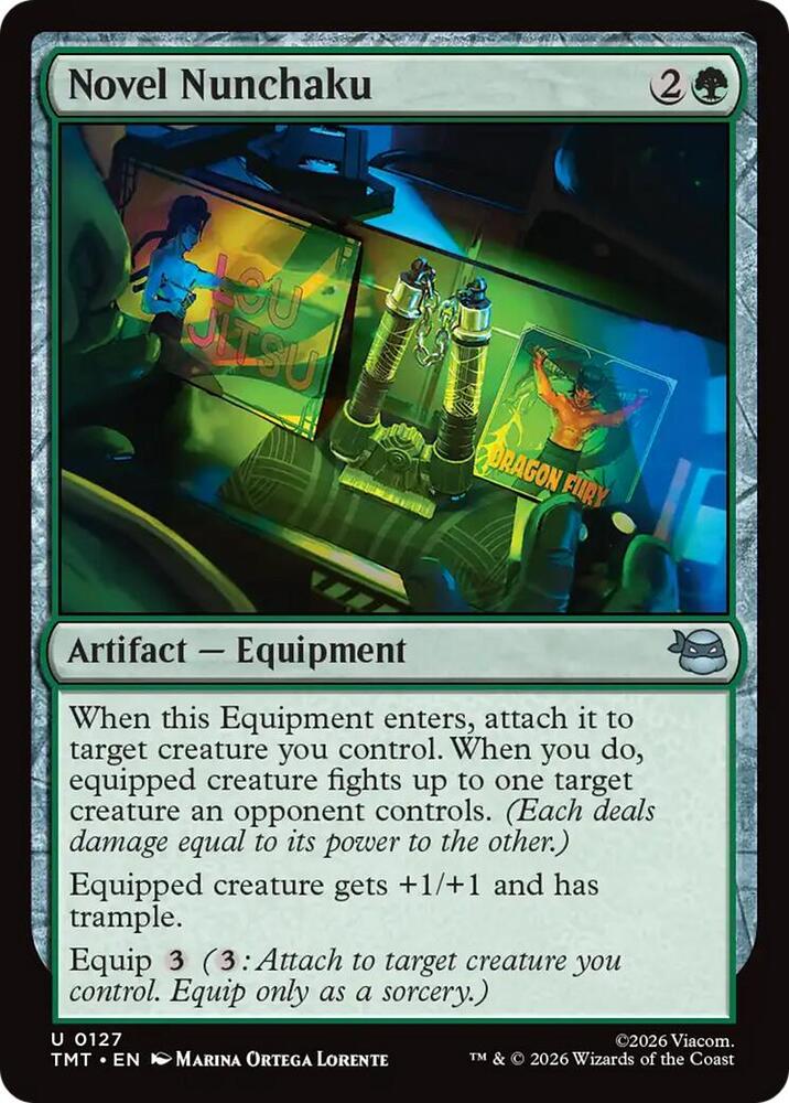 MTG - Novel Nunchaku - Teenage Mutant Ninja Turtles (TMT)