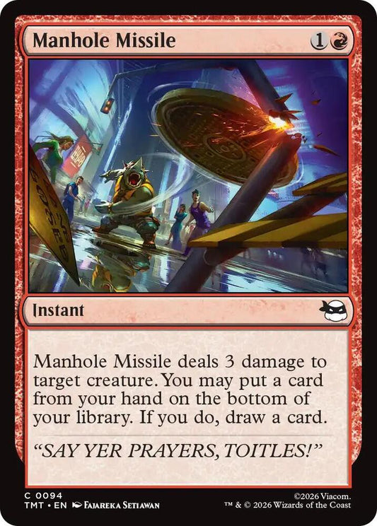 MTG - Manhole Missile - Teenage Mutant Ninja Turtles (TMT)