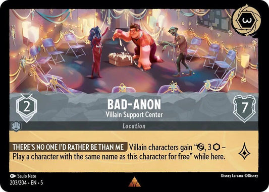 Lorcana - Bad-Anon - Villain Support Center - Shimmering Skies (5)