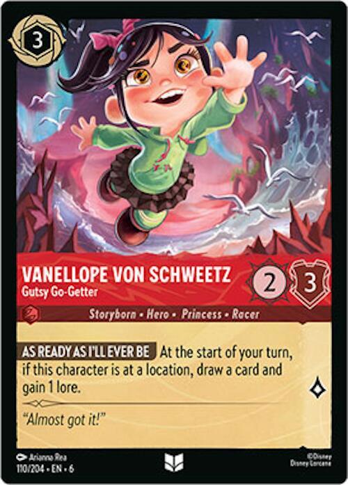 Lorcana - Vanellope von Schweetz - Gutsy Go-Getter - Azurite Sea (6)