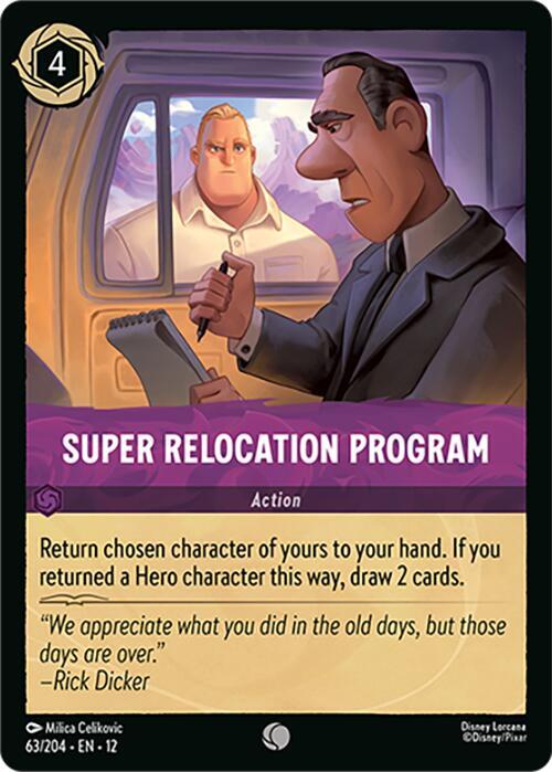 Lorcana - Super Relocation Program - Wilds Unknown (12)