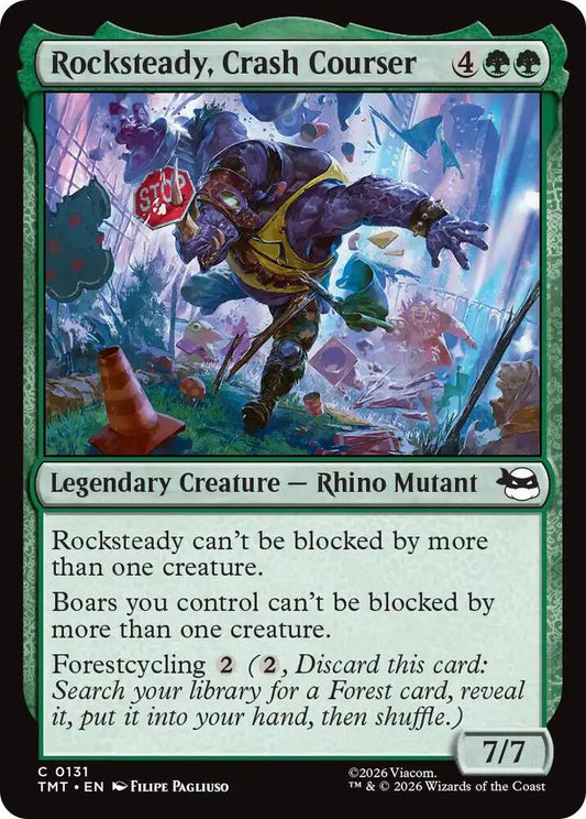 MTG - Rocksteady, Crash Courser - Teenage Mutant Ninja Turtles (TMT)