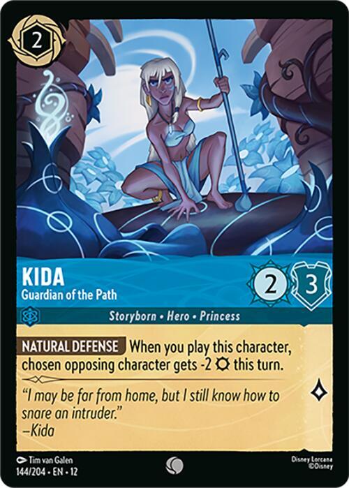 Lorcana - Kida - Guardian of the Path - Wilds Unknown (12)