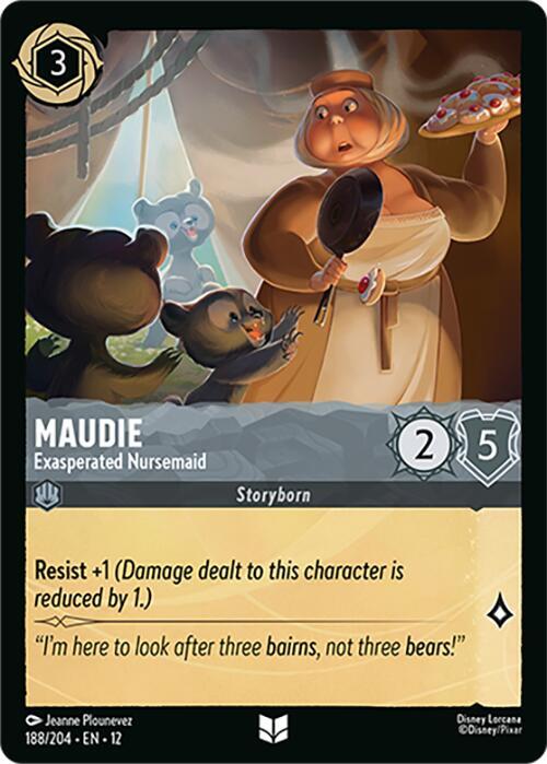 Lorcana - Maudie - Exasperated Nursemaid - Wilds Unknown (12)
