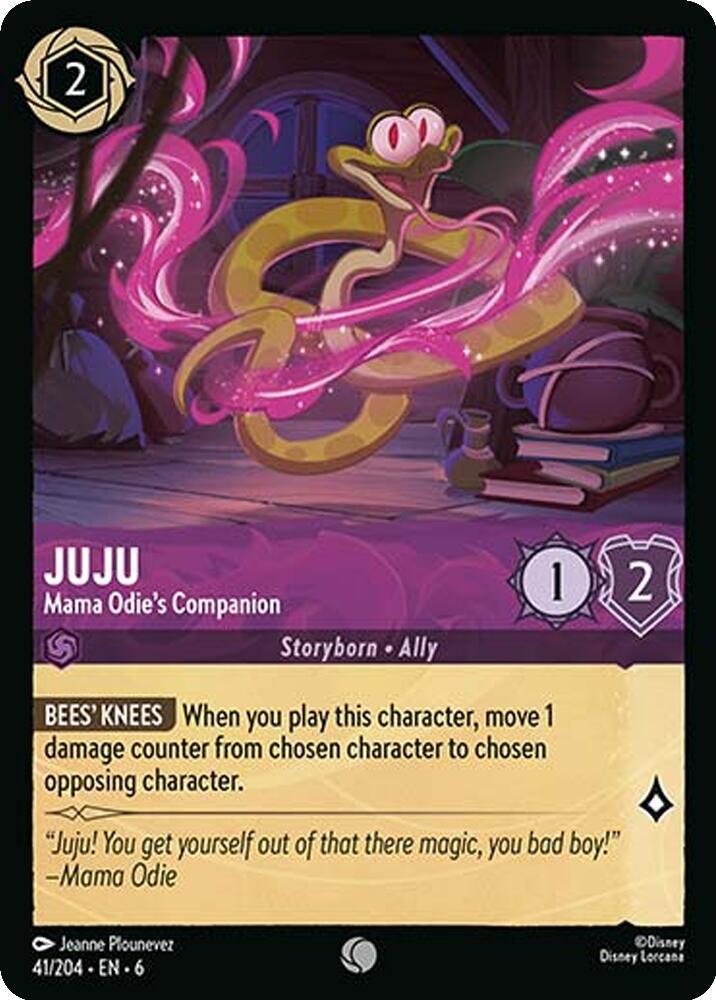 Lorcana - Juju - Mama Odie's Companion - Azurite Sea (6)