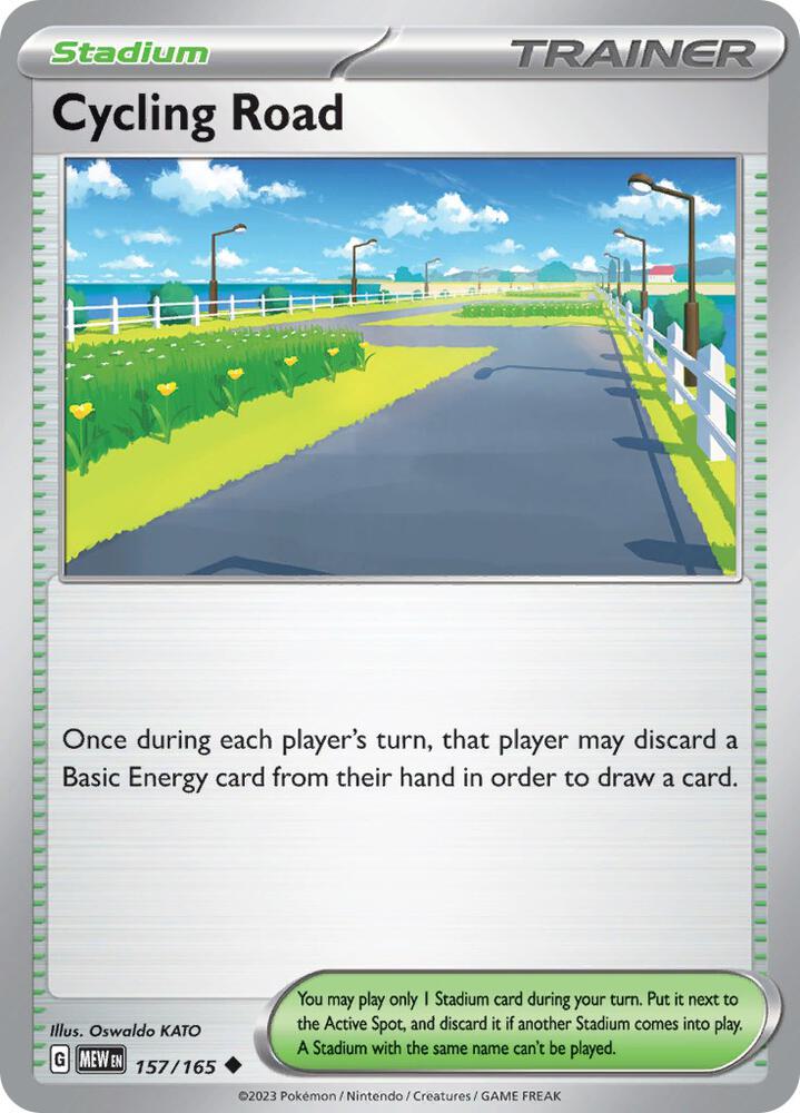 Pokemon - Cycling Road - SV: Scarlet & Violet 151 (MEW)