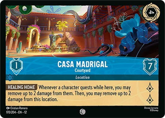 Lorcana - Casa Madrigal - Courtyard - Wilds Unknown (12)
