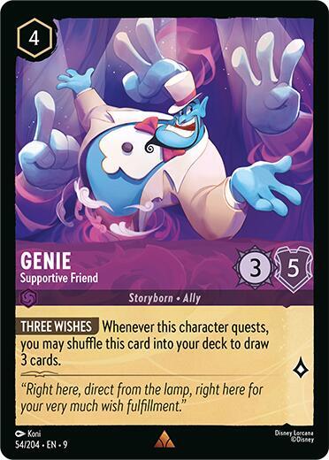 Lorcana - Genie - Supportive Friend - Fabled (9)