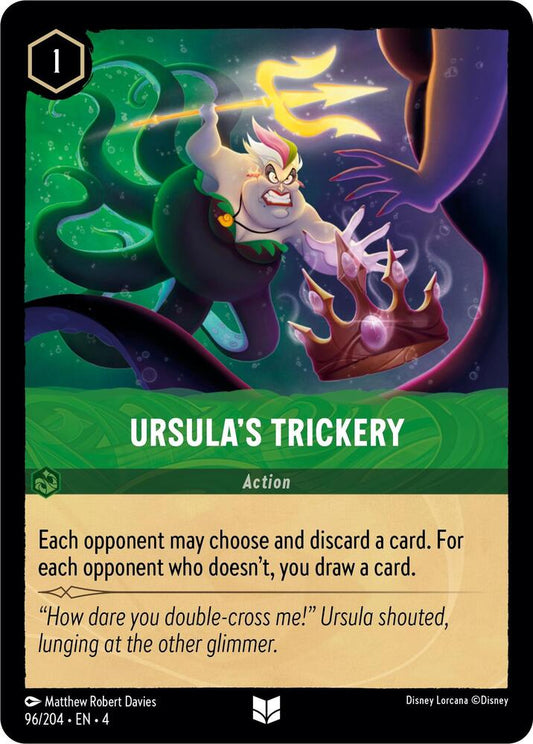 Lorcana - Ursula's Trickery - Cold Foil - Ursula's Return (4)