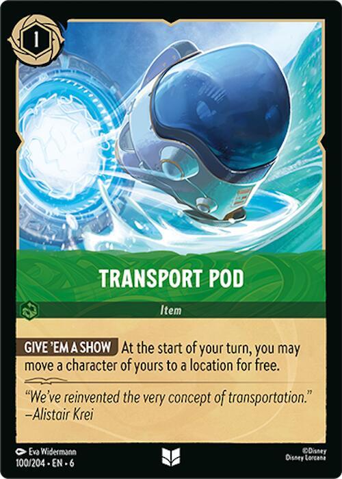 Lorcana - Transport Pod - Azurite Sea (6)