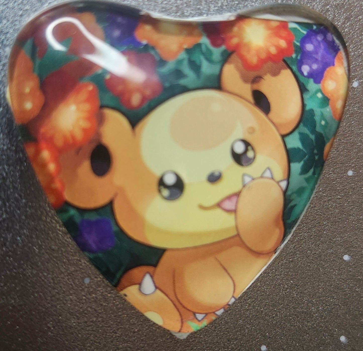 Heart Shaped Themed Magnets Pokemon