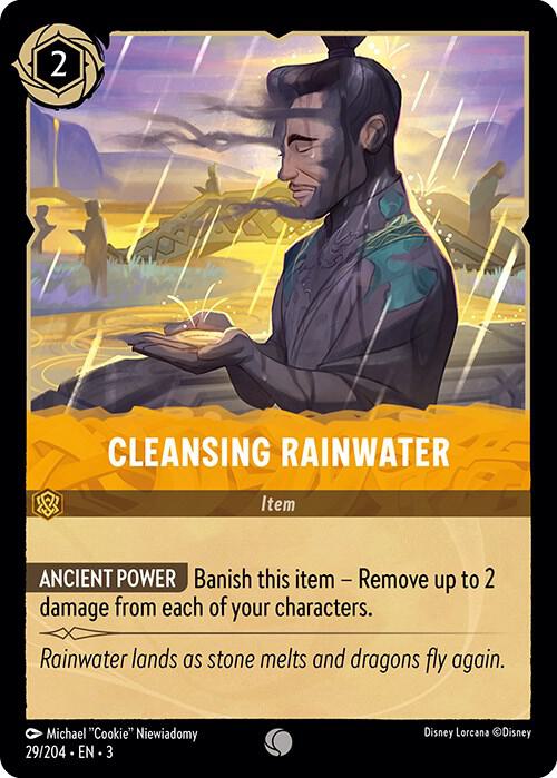 Lorcana - Cleansing Rainwater - Into the Inklands (3)