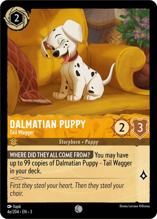 Lorcana - Dalmatian Puppy - Tail Wagger (4e/204) - Into the Inklands (3)