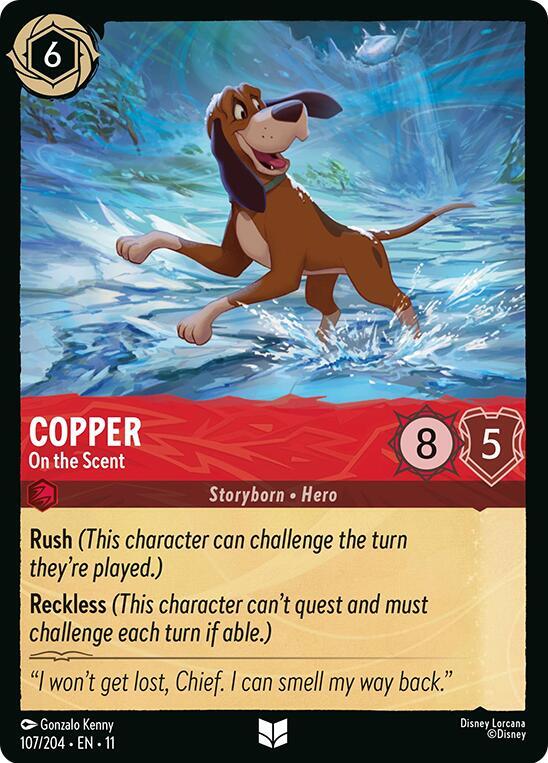 Lorcana - Copper - On the Scent - Winterspell (11)