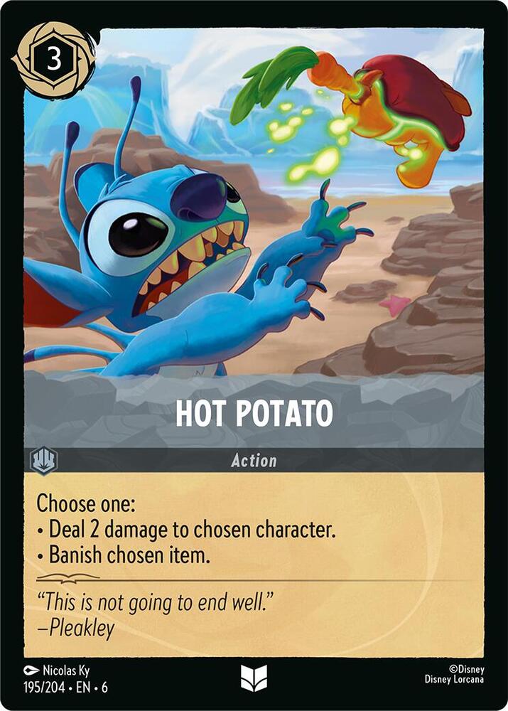 Lorcana - Hot Potato - Azurite Sea (6)